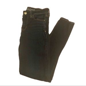 AE Dark Wash Jeggings Size 6